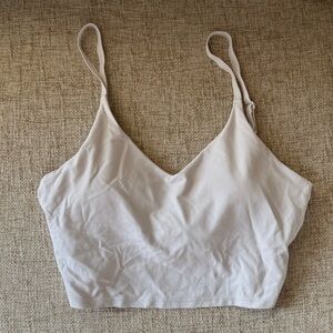 Athleta crop bra cami tank